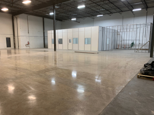 Warehouse Concrete Polishing 1
